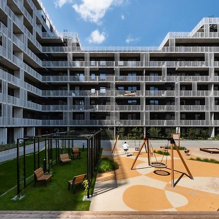 Wola Cosy White Apartment Varsovia Exterior foto