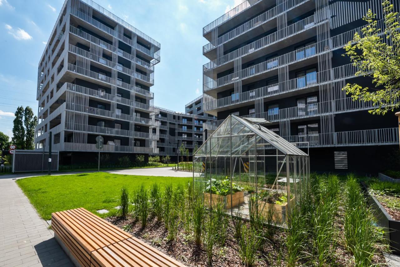 Wola Cosy White Apartment Varsovia Exterior foto